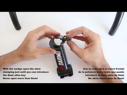 Darimo IX2 Stem Ellipse handlebar assembling instructions